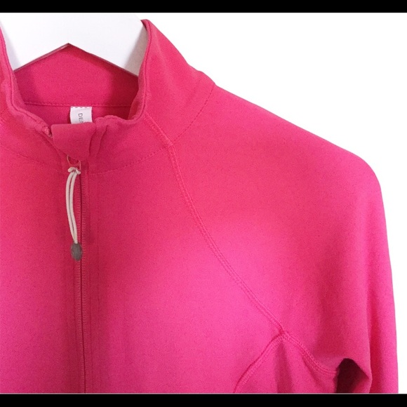 DENVER HAYES Active Sweater/Jacket With Pockets Coral Pink Size XS - Picture 4 of 8